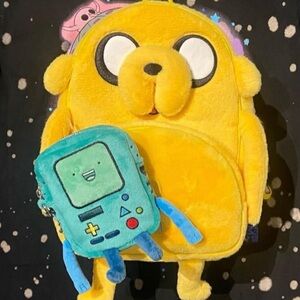 Jake Cosplay and BMO Coin Purse Adventure Time NWT